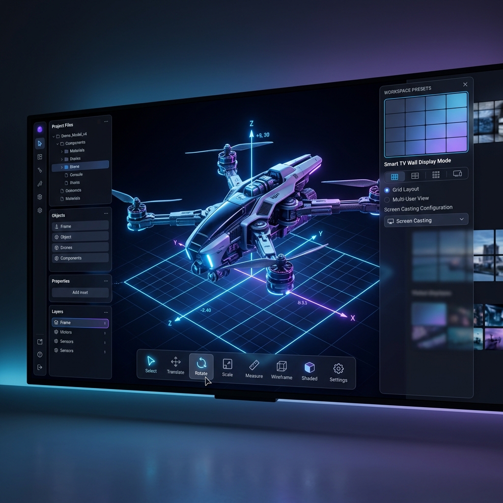 3D Graphics & Workspaces